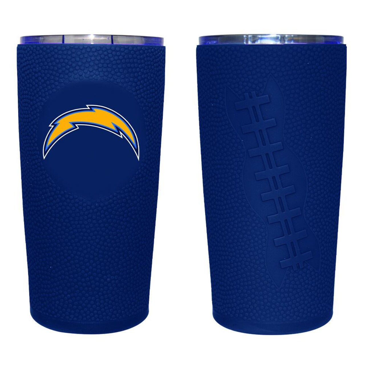 20oz Stainless Steel Tumbler w/Silicone Wrap | Los Angeles Chargers